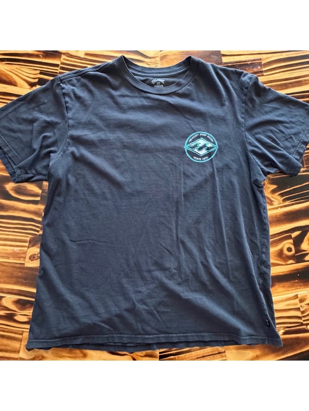 Billabong Men's Black Graphic T-Shirt XL Cotton Short Sleeve Casual